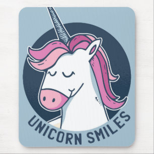 Unicorn Lächeln Mousepad