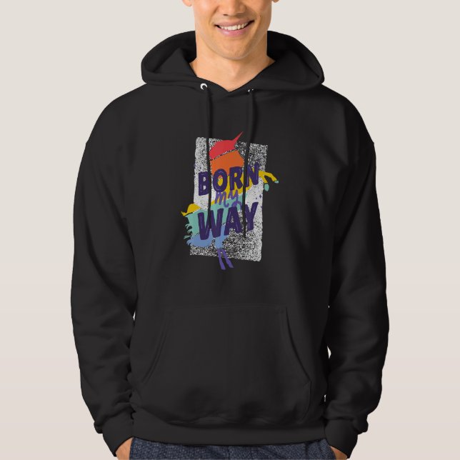 Unicorn LGBT Gay Lesbian Hoodie (Vorderseite)