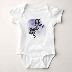 Unicorn Lover Art Gefühl Magical Baby Bodysuit Baby Strampler