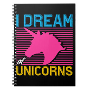 Unicorn Lover Gift I Dream of Unicorns Notizblock