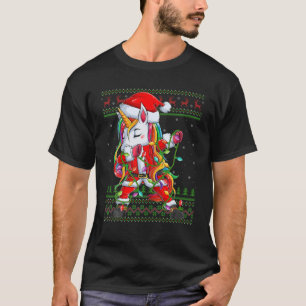 Unicorn Lover Matching Ugly Santa Unicorn Entdecku T-Shirt