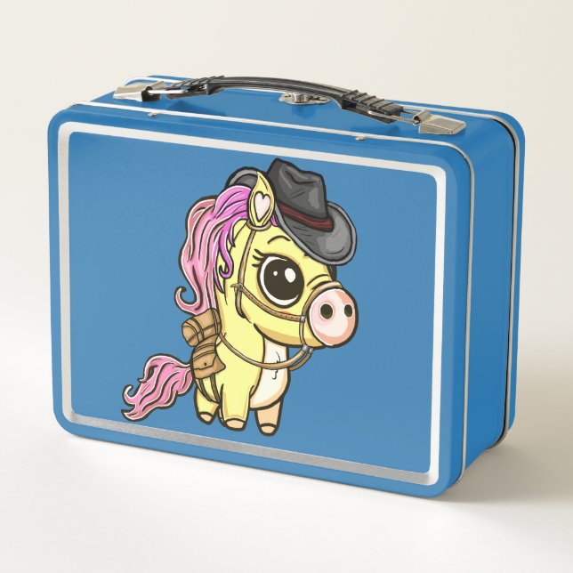Unicorn Lunchbox (Rückseite)