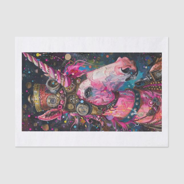 Unicorn Lyfe8 Seidenpapier (Vorderseite)