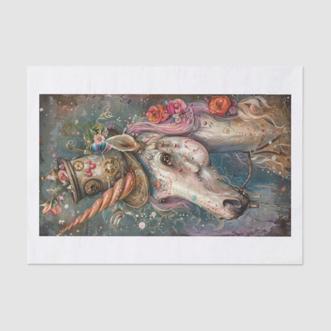 Unicorn Lyfe 16 Seidenpapier (Vorderseite)