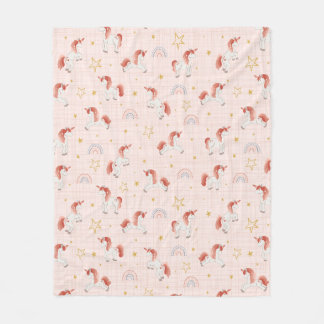Unicorn Magic Baby Blanket Fleecedecke