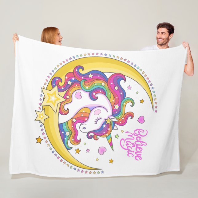 Unicorn Magic Fleece Blanket (Beispiel)