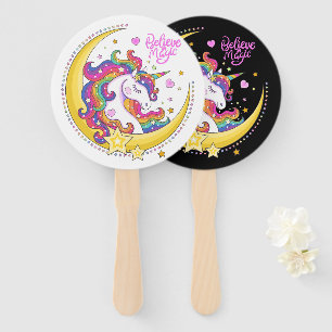 Unicorn Magic Hand Fans Fächer