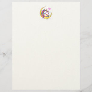 Unicorn Magic Letterhead Briefbogen