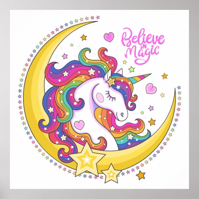 Unicorn Magic Poster (Vorne)