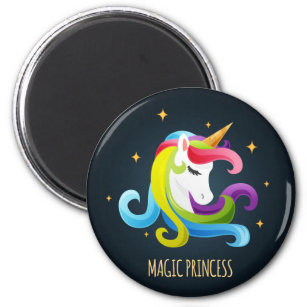 Unicorn Magic Princess Magnet
