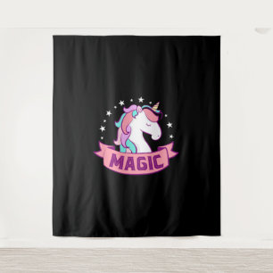 UNICORN MAGIC WANDTEPPICH