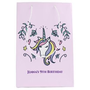 Unicorn Magical Birthday Mittlere Geschenktüte