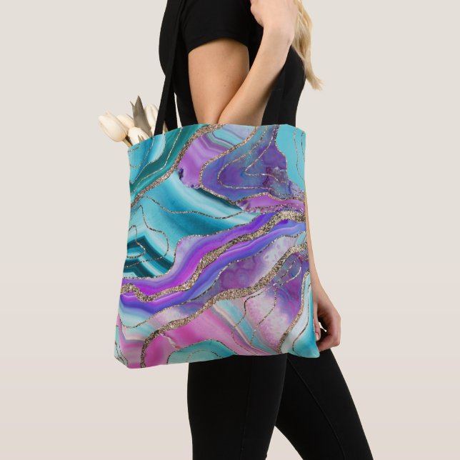 Unicorn Mermaid Agate Glitzer Glam #1 #marmor (Von Nahem)