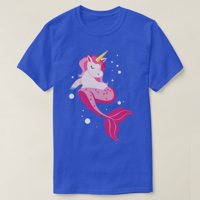Unicorn Mermaid Unicorno Mermicorno T-Shirt246 mag T-Shirt (Design vorne)