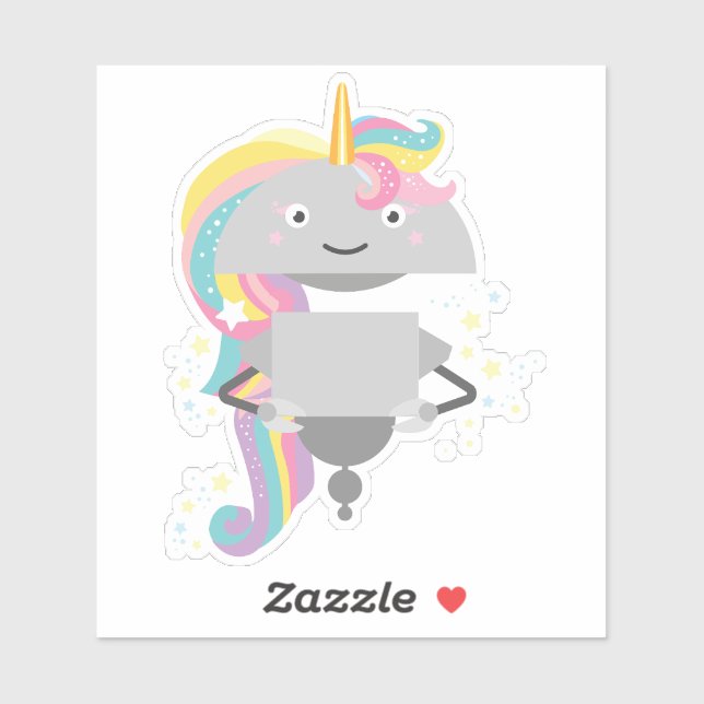 Unicorn Mia Sticker (Blatt)