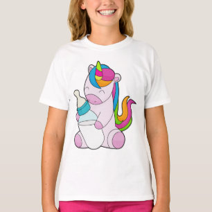 Unicorn Milchflasche T-Shirt