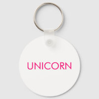 "Unicorn", minimalistisch, heiß rosa Fuchsienweiß