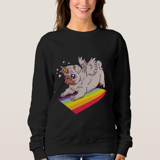 Unicorn Mops Classic T - Shirt 20 (Vorderseite)