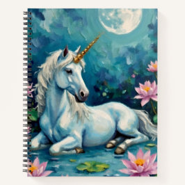 Unicorn Mystic Garden Notizbuch