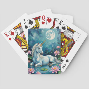 Unicorn Mystic Garden Spielkarten
