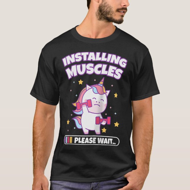 Unicorn Mythische Kreatur Raglan Baseball T-Shirt (Vorderseite)