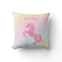 Unicorn Name Kinderzimmer Kids Room Decor Regenbog