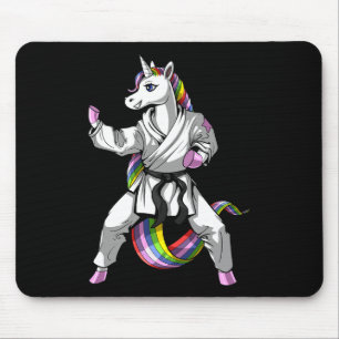 Unicorn Ninja Karate Martial Art Kickboxing Taekwo Mousepad