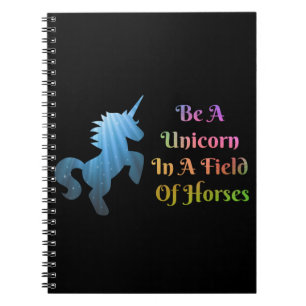 Unicorn-Notebook Notizblock