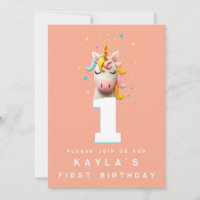 Unicorn Number Birthday Party Woll Felge