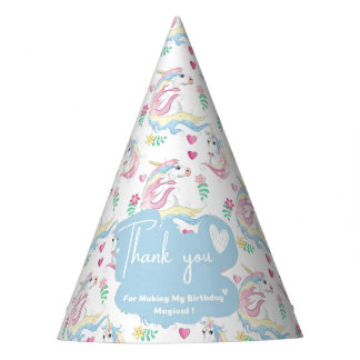 Unicorn Party Hat Partyhütchen