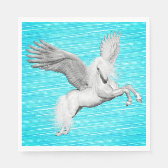 Unicorn Party Napkins Serviette (Vorderseite)