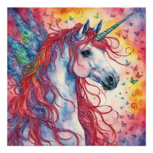 Unicorn Pegasus Poster