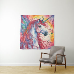Unicorn Pegasus Wandteppich