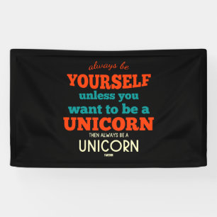 Unicorn-Pferd mythische Kreaturen Pony Unicorn Banner