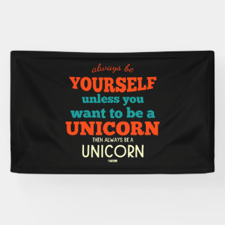 Unicorn-Pferd mythische Kreaturen Pony Unicorn Banner