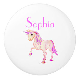 Unicorn Pink Girly Niedlich Keramikknauf