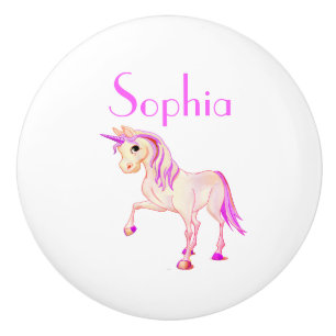 Unicorn Pink Girly Niedlich Keramikknauf