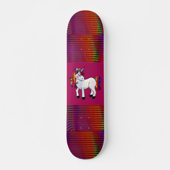 UNICORN PINK SKATEBOARDS FOR MIRLS (Vorne)