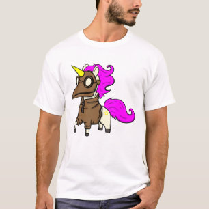 Unicorn Plague Doktor Sarcasm Geschenk T-Shirt