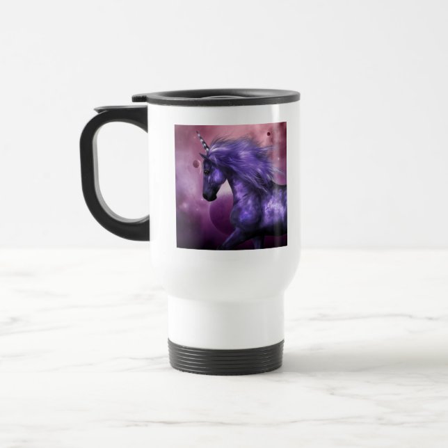 Unicorn-Plastikreise-Tasse Reisebecher (Links)