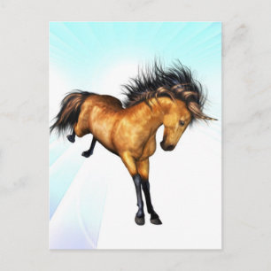 Unicorn-Postkarte kaufen Postkarte