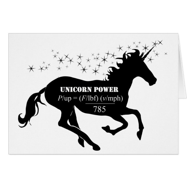 Unicorn-Power (Vorderseite (Horizontal))