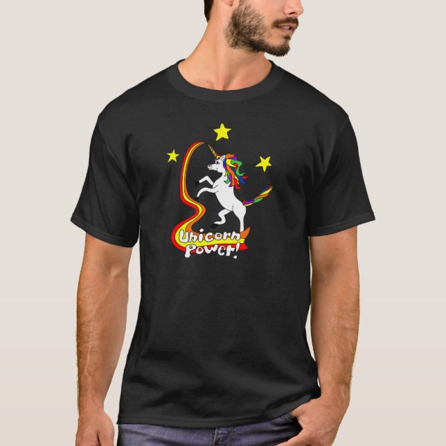 Unicorn-Power! T-Shirt (Vorderseite)