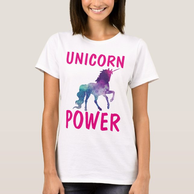 UNICORN POWER T - SHIRT (Vorderseite)