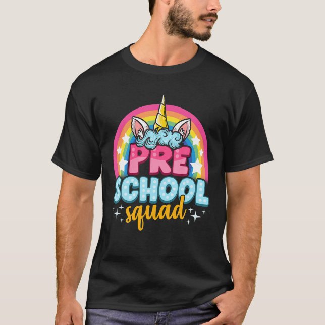 Unicorn Pre-School Squad T-Shirt (Vorderseite)
