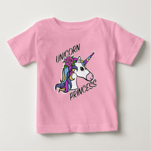 Unicorn Princess Design - Baby Fine Jersey T - Shi Baby T-shirt