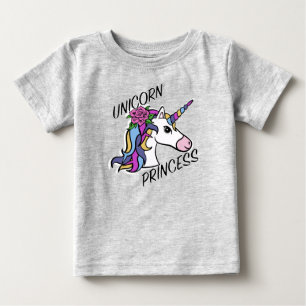 Unicorn Princess Design - Baby Fine Jersey T - Shi T-shirt