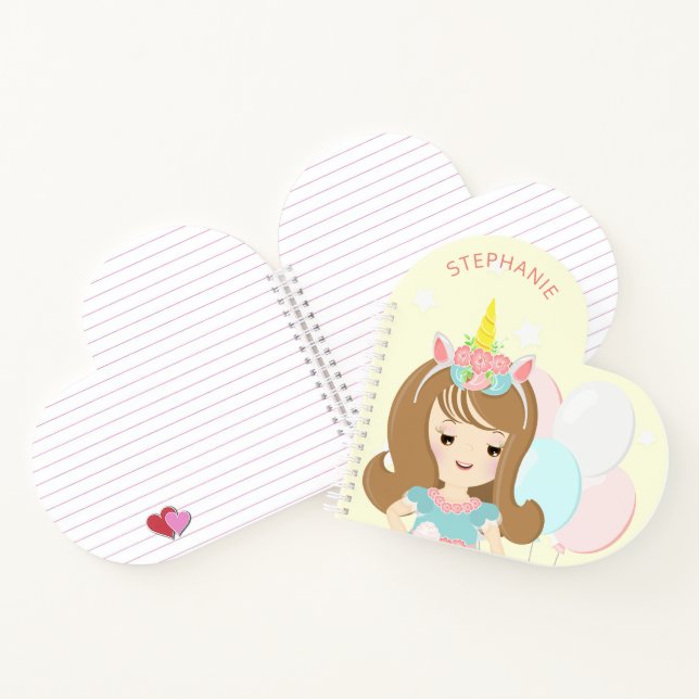 Unicorn Princess Notizbuch (Innenseite)