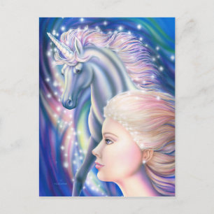 Unicorn Princess Postkarte