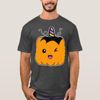Unicorn Pumpkin Halloween Unicorn Unicor T-Shirt